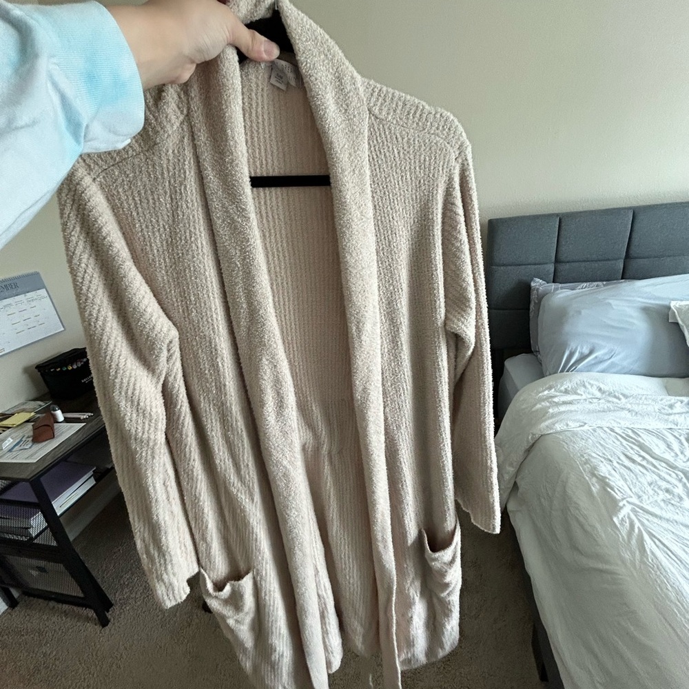 Barefoot Dreams Cream Robe